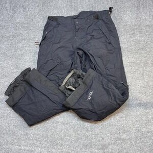 Obermeyer Snow Pants Mens XL Blue Adjustable Waist Insulated Ski Snowboard
